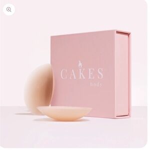 Cakes body nipple covers + size